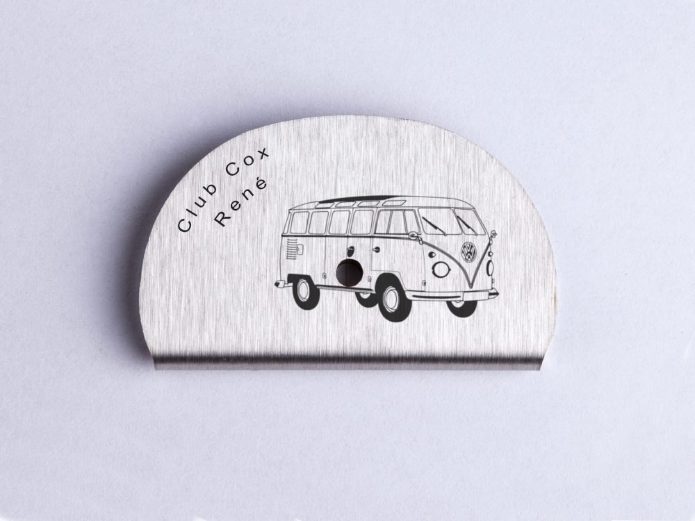 Sifflet gravé - Combi VW – Image 4