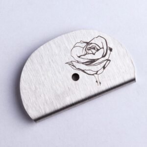 Sifflet gravé – Rose