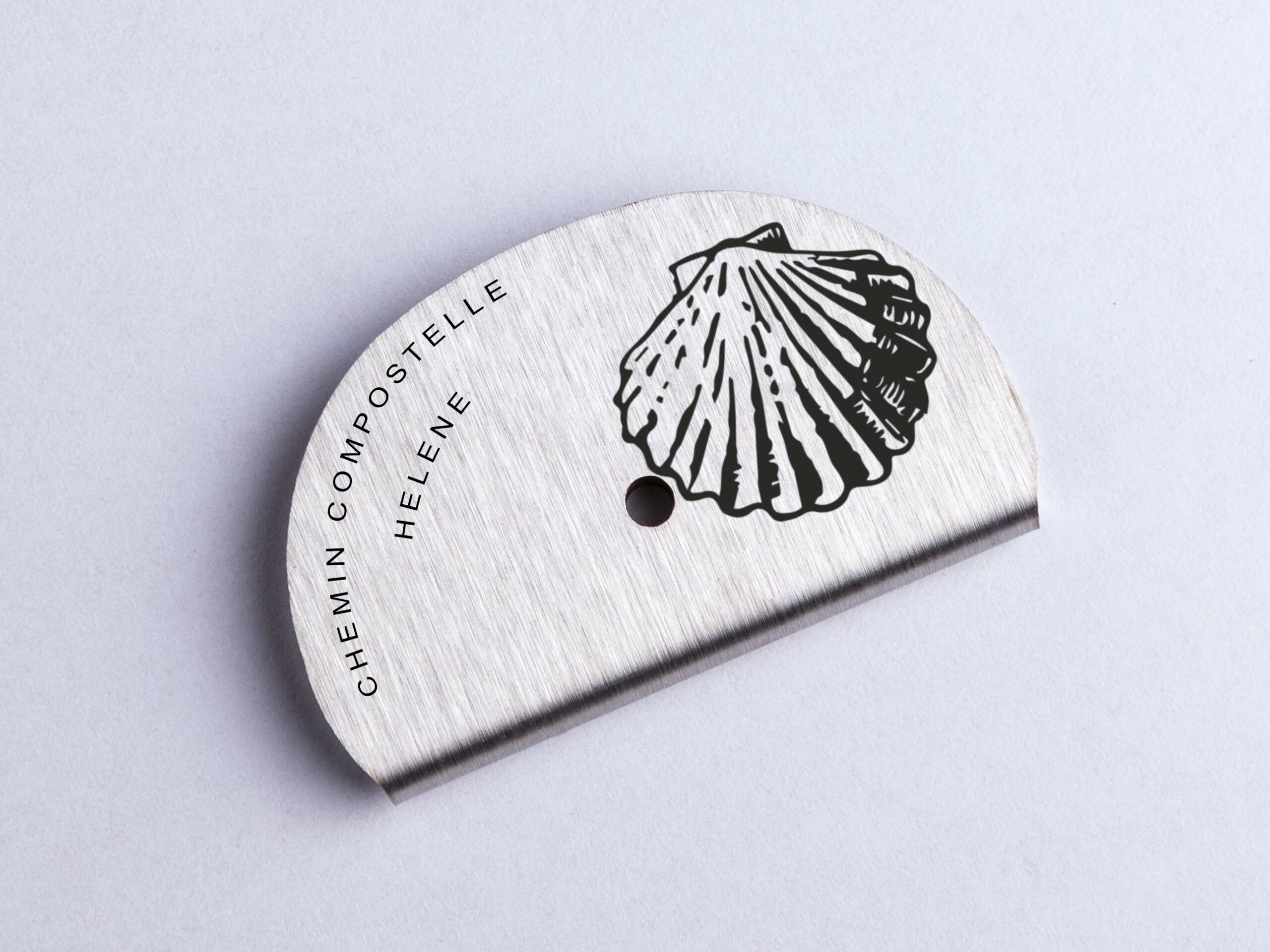 Sifflet gravé - coquille Saint-Jacques – Image 4